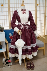 Fantastic Wind -The Little Shepherd Girl- Classic Vintage Lolita OP Dress