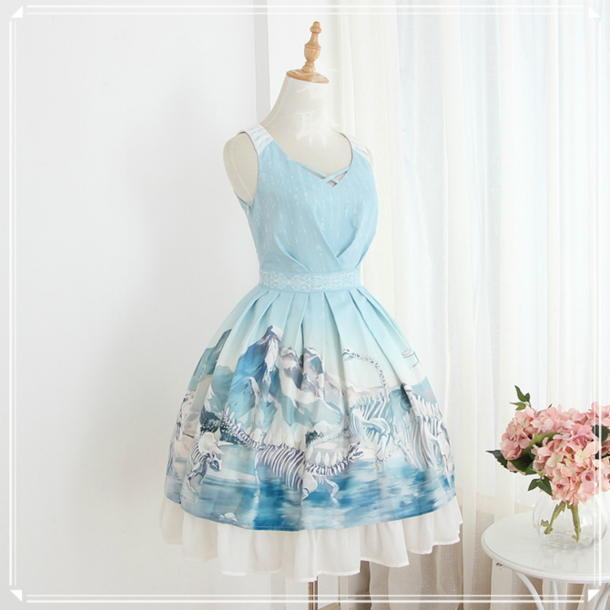 The Cretaceous Period Lolita Jumper Dress