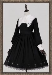 Nameless Poem Gothic Lolita OP Dress - Preorder