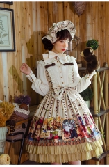 Post Office In Forest Sweet Lolita Jumper Dress