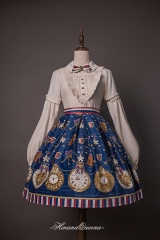 Hinana -Antique Clock- Lolita Skirt