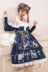 ThinkFly -Pegasus- Lolita Gigot Sleeves OP Dress