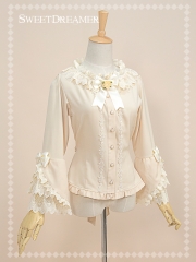 Sweet Dreamer -Flower Wonderland- Classic Lolita Hime Sleeves Blouse