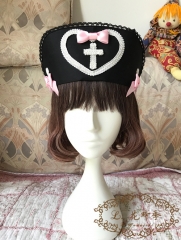 Gothic Lolita Nurse Cap Version II