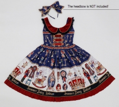 The Nutcracker Military Style Lolita Collar Jumper Dress (JSK Version I)