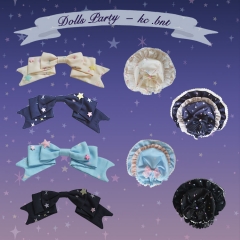 Dolls Party -Good Night, Baby- Sweet Lolita Bonnet and Headbow