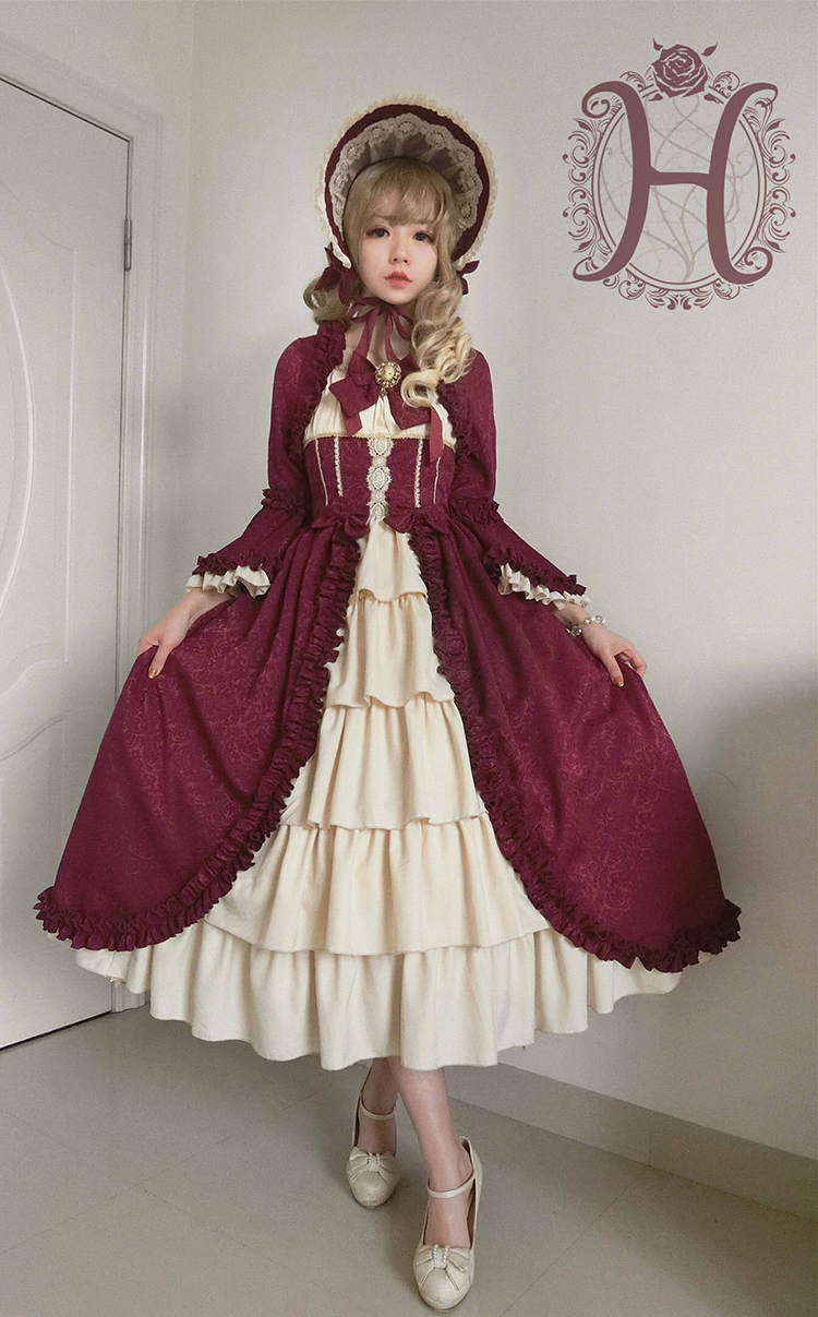 Henrietta -Antique Victorian Doll- Vintage Classic Lolita OP Dress ...