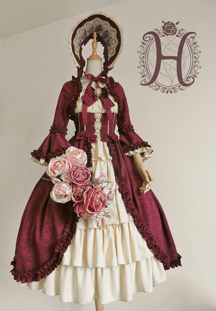 Henrietta -Antique Victorian Doll- Vintage Classic Lolita OP Dress ...