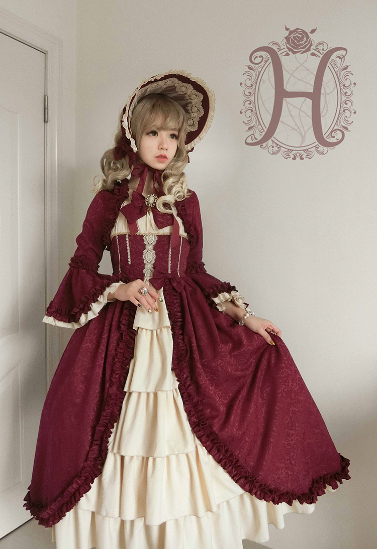 Henrietta -Antique Victorian Doll- Vintage Classic Lolita OP Dress ...