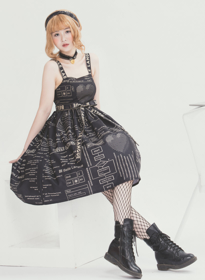 Belle Langue -Lolita Fashion Codes- Lolita Jumper Dress Version I