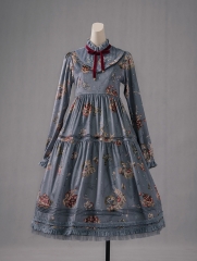 Cherry Bomb -The Four Seasons- Classic Lolita OP Dress Printed Version