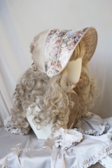 RabbernatDeer -The Psyche- Vintage Classic Lolita Headband and Bonnet