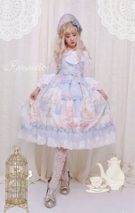 This Time -My First Love- Sweet Classic Lolita JSK Version II - SAME DAY SHIPPING