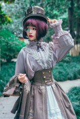 Surface Spell -Unfinished Book- Vintage Classic Lolita Blouse (2018 Version)