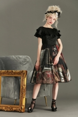 Larmes d'Anges -Long Melodies- Vintage Classic Casual Lolita OP Dress