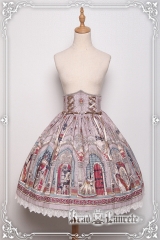 Krad Lanrete -Barbe Bleue- Vintage Classic Lolita Skirt