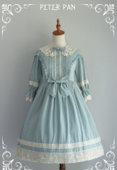 Star Fantasy -Peter Pan- Vintage Classic Lolita OP Dress (Short Sleeves Version)