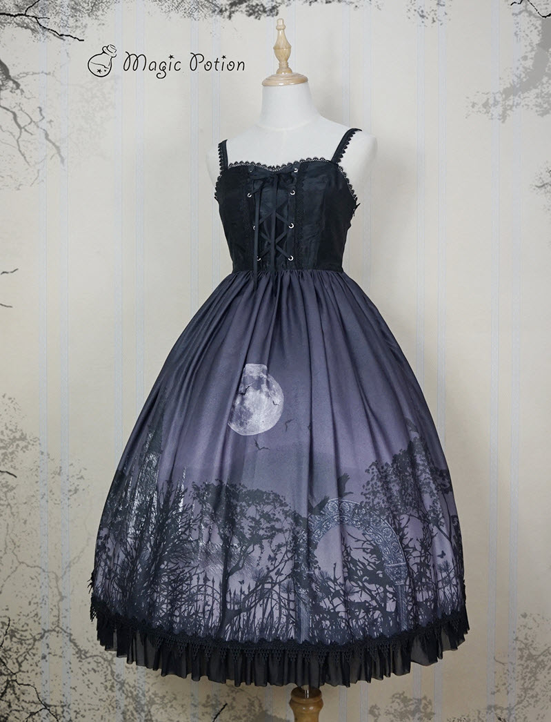 Magic Potion -Moon Castle- Gothic Lolita Jumper Dress