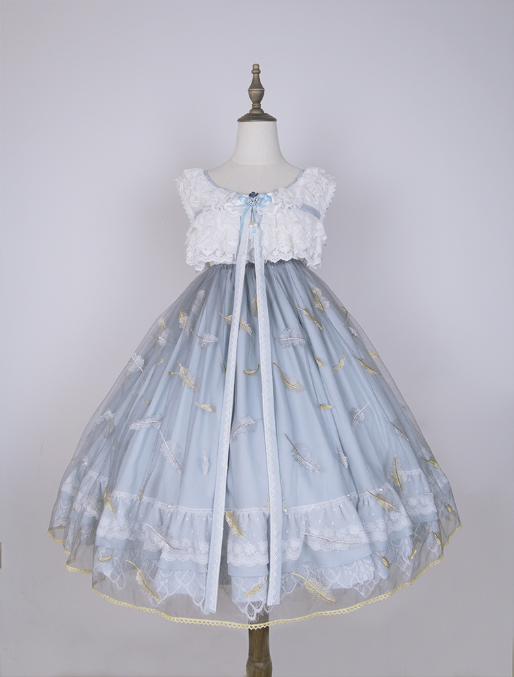 Little Forest -The Elegant Jackdaw- Lolita Jumper Dress