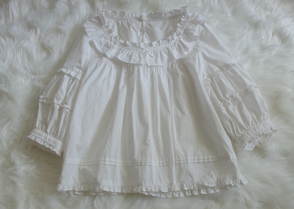 Dorothy's Doll Lolita Blouse (Mid-length Sleeves Version) - Preorder
