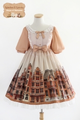 Lyreivy -House of Hannover and Brasov- Lolita OP Dress (4 Colors Available)
