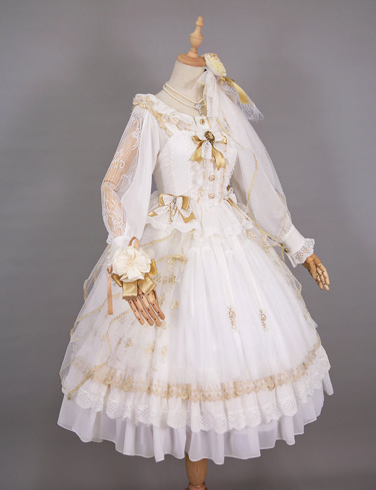 Miracles -Freya- Vintage Classic Lolita Jumper Dress