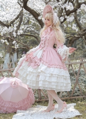 Hinana -Rococo- Vintage Classic Lolita OP Dress (Ready In Stock)