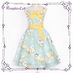 Pumpkin Cat -The Lemon Cats- Lolita JSK