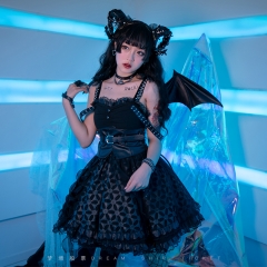 Dream Ticket -The Devil's Rock and Roll- Gothic Halloween Lolita JSK