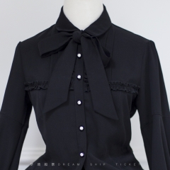 Dream Ticket -The Devil's Rock and Roll- Gothic Halloween Lolita Blouse