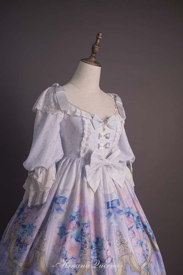 Hinana -The Secret Fairy Garden- Vintage Classic Lolita OP Dress Version I