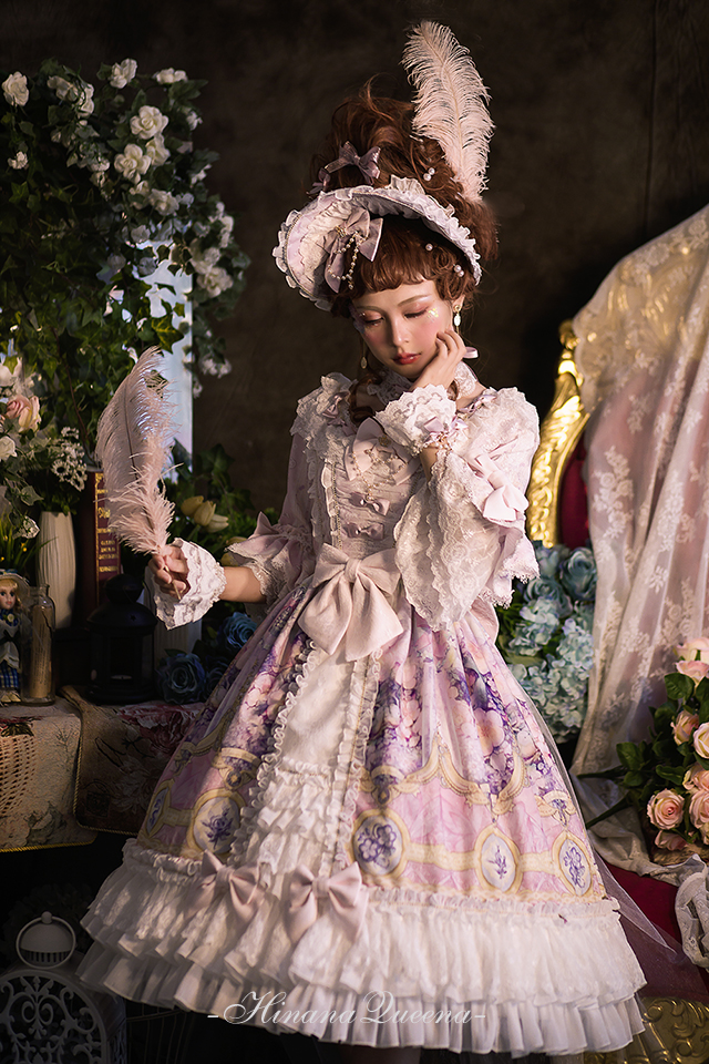 Hinana -The Secret Fairy Garden- Vintage Classic Lolita OP Dress ...