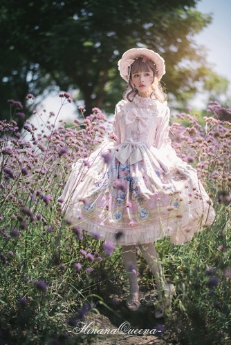 Hinana -The Secret Fairy Garden- Vintage Classic Lolita OP Dress Version II