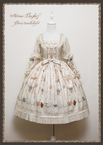 Avenue Denfer -Fairies Workshop- Vintage Classic Lolita Normal