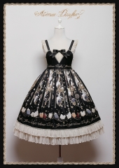 Avenue Denfer -Fairies Workshop- Vintage Classic Lolita High Waist JSK