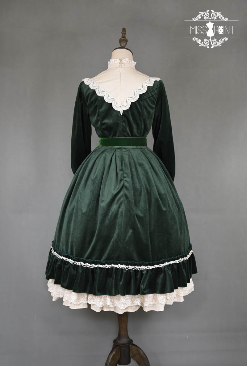 Miss Point -The Rose Doll- Vintage Classic Lolita OP Dress