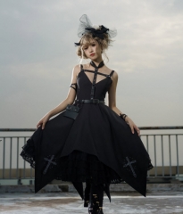 Penny House -The Holy Cross- Gothic Steampunk Lolita Jumper Dress