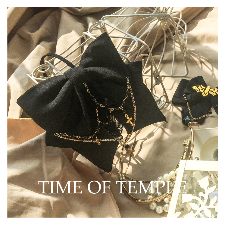 Time Temple -The Night Prayer- Vintage Gothic Lolita Accessories