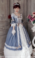 Hinana -Moira- Vintage Classic Lolita OP Dress (2018 Long Version)