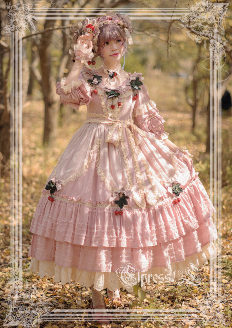 Elpress L -Sweet Charley- Vintage Classic Lolita OP Dress