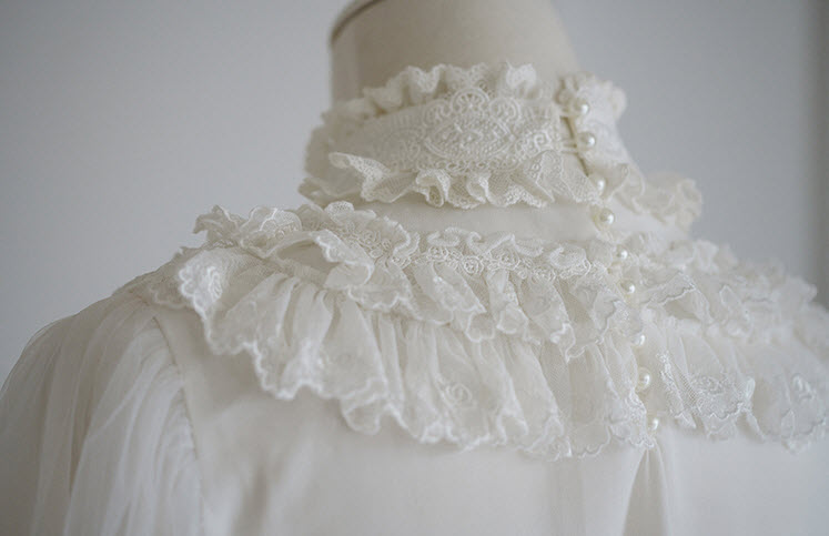 Penny House -The Spring Tea Party- Vintage Classic Lolita Blouse