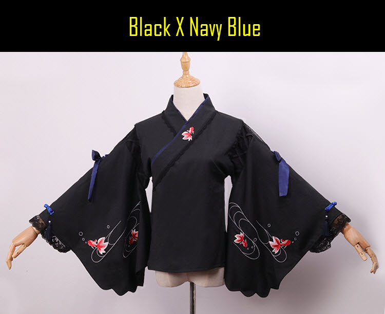 Black X Navy Blue
