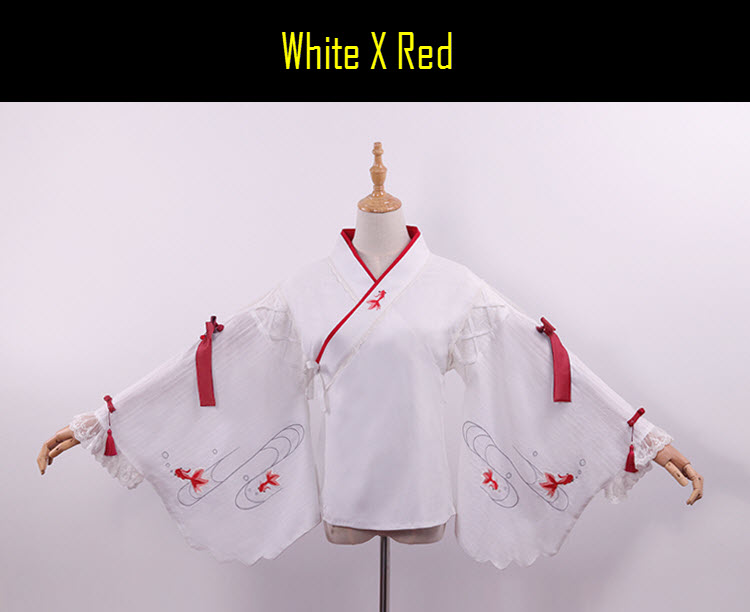 White X Red