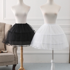 A-line Shaped Bell Shaped Adjustable 45cm Long Lolita Petticoat
