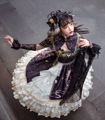 Precious Clove 【Nine Sons of the Dragon - The Music Dragon】 Qi Lolita Jumper Dress