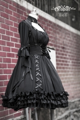 Ouroboros -World of Darkness- Gothic Lolita Normal Waist OP Dress