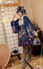 IchigoMiko -Fantastic Night By The River of Sakura- Wa Lolita Haori (Kimono Style Top Wear)