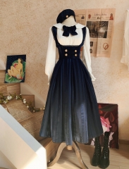 Moluo Lolita -My School Days- Vintage Classic Lolita Corset JSK