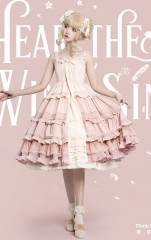 ThinkFly X Icing Utopia -Hear the Wind Sing- Vintage Classic Lolita JSK