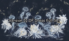 (FULL SET) Yotsuba -Epiphyllum and Jellyfish- OP Dress Version II Full SET